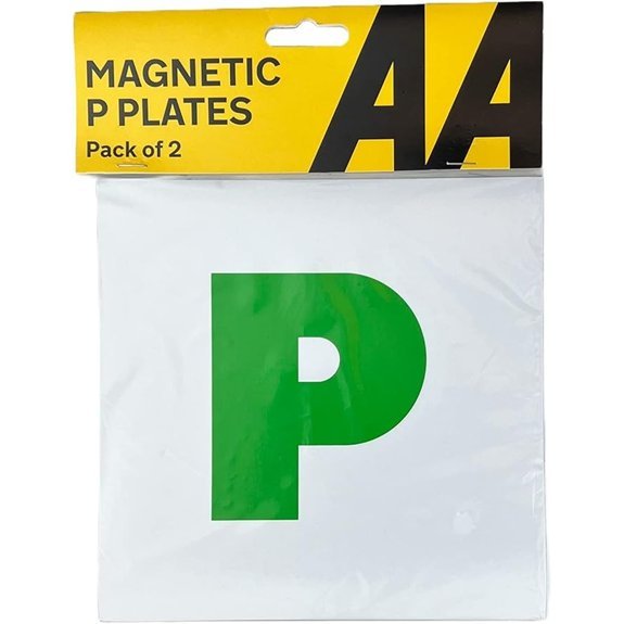 AA Magnetic P Plates for Recently Qualified Drivers