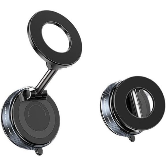 Vacuum Magnetic Suction Phone Holder for Car/Gym