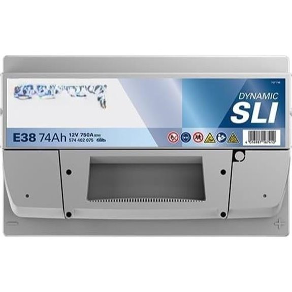 12V 74Ah Car Battery - Maintenance-Free Replacement