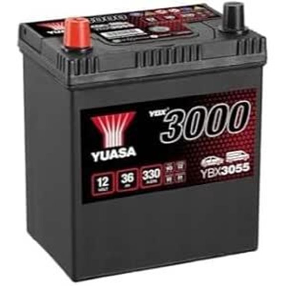 Car Battery 12V 36Ah - Maintenance-Free with Warranty