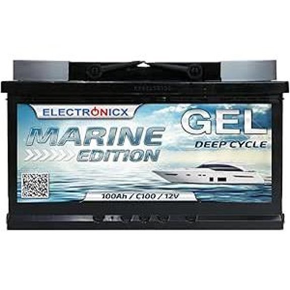 Electronicx 12V 100Ah GEL Battery - Marine Edition