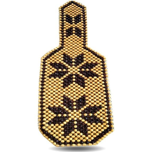 Natural Car Seat Beads Massaging Cushion Cover