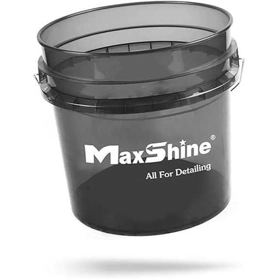 Maxshine 3.5gal Universal Black Detailing Bucket