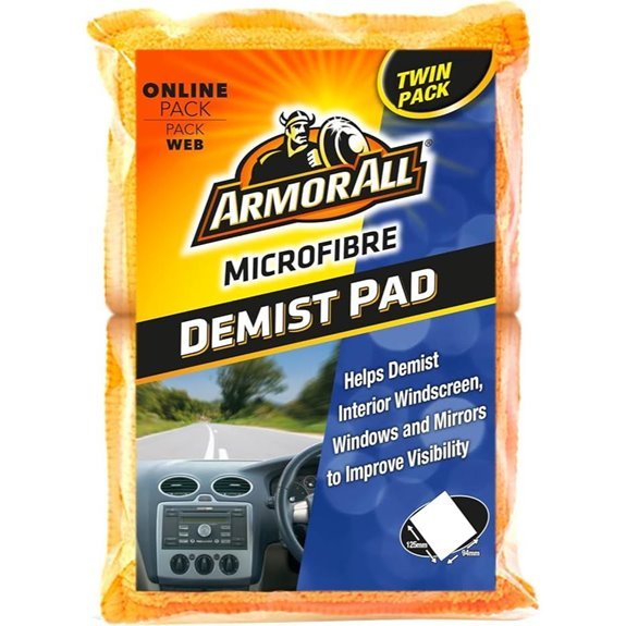 Armor All Microfibre Car Demist Pad (Set of 2)