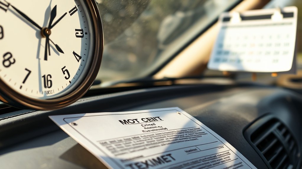 mot testing timing risks