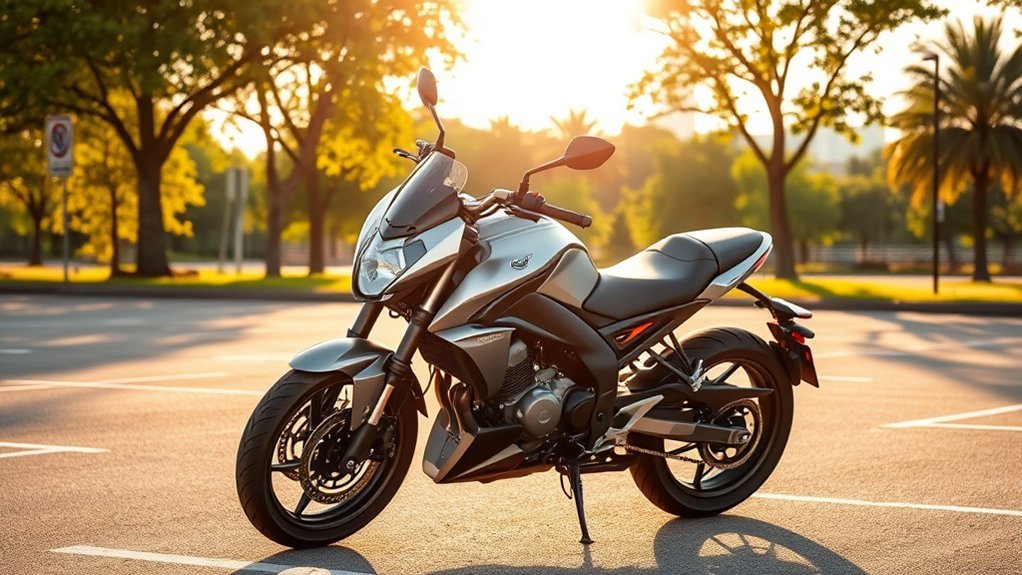 motorbikes allowed with license