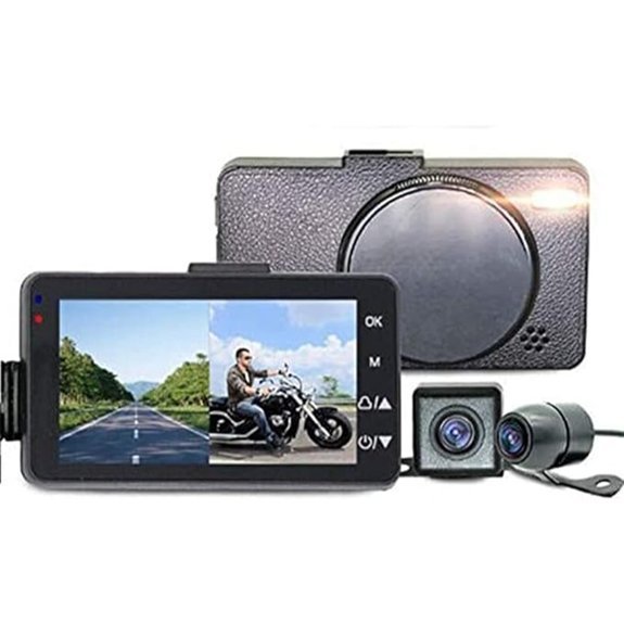 Motorcycle Dual Lens HD 1080p Dash Cam