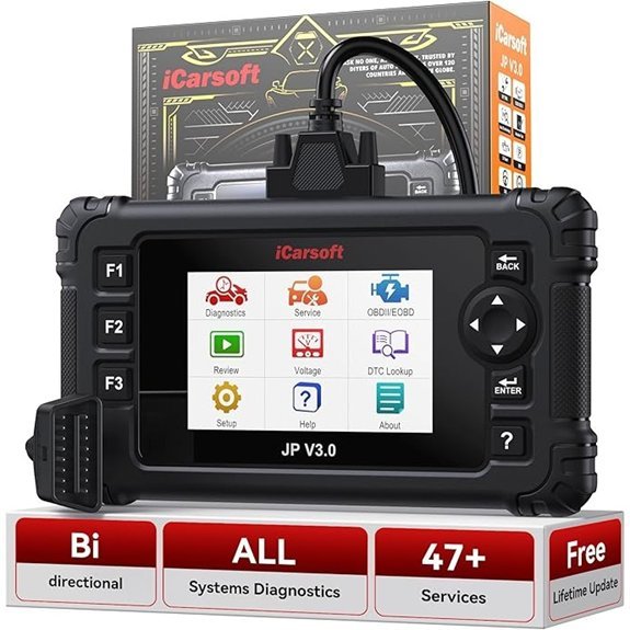 iCarsoft JP V3.0 OBD2 Scanner for Multiple Cars