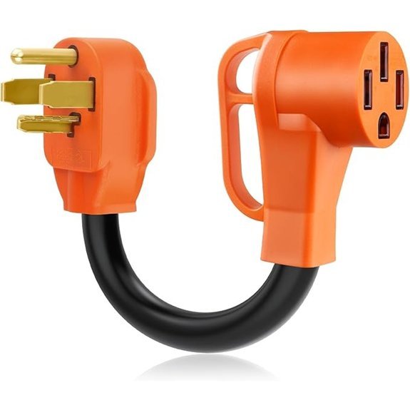 NEMA 14-30P to 14-50R EV Charger Adapter
