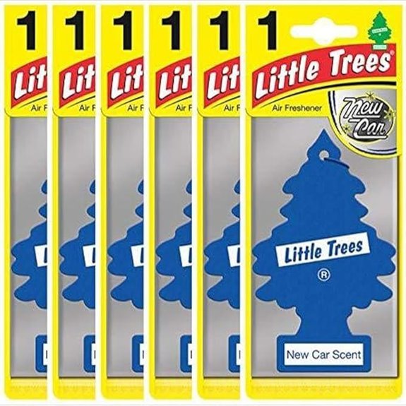 Little Trees Air Freshener New Car Fragrance (6-Pack)