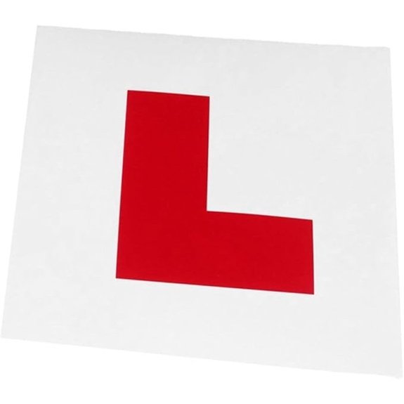Learner L Plate New Driver Car Stickers