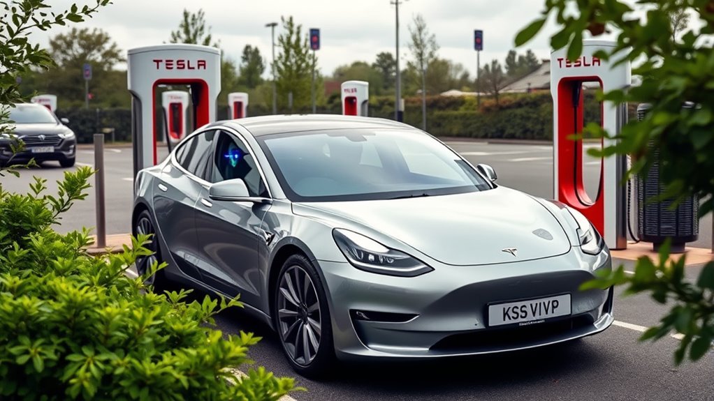 non tesla cars access superchargers