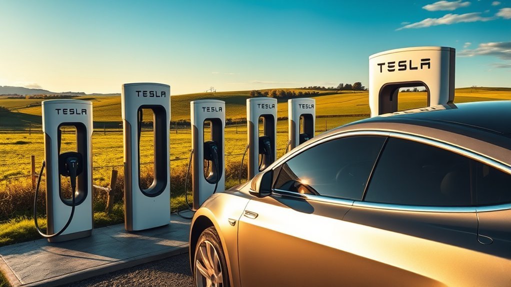 non tesla cars can charge