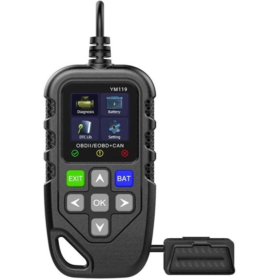 Universal OBD II Scanner Car Engine Fault Code Reader