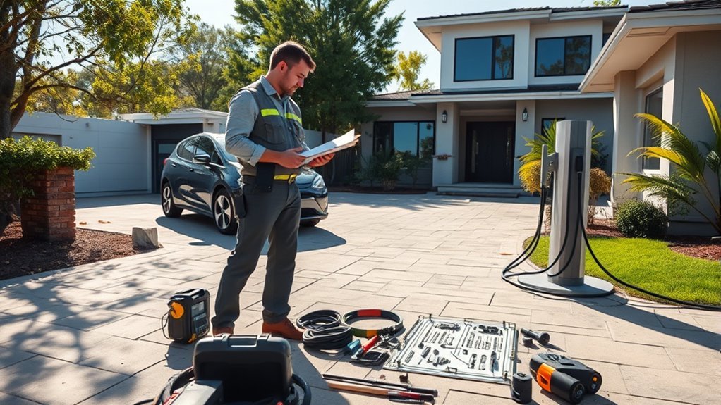 optimal ev charger installation