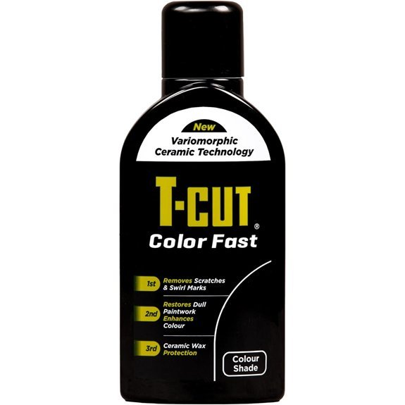 T-Cut Colour Fast 3-in-1 Paintwork Renovator Black 500ml