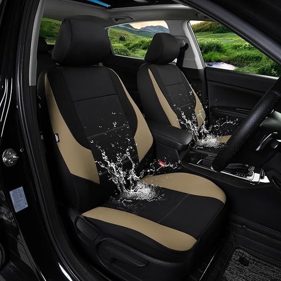 GIANT PANDA Neoprene Car Seat Covers for Toyota