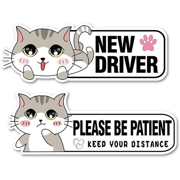 Patient Driver Please Be Patient Decal Magnets