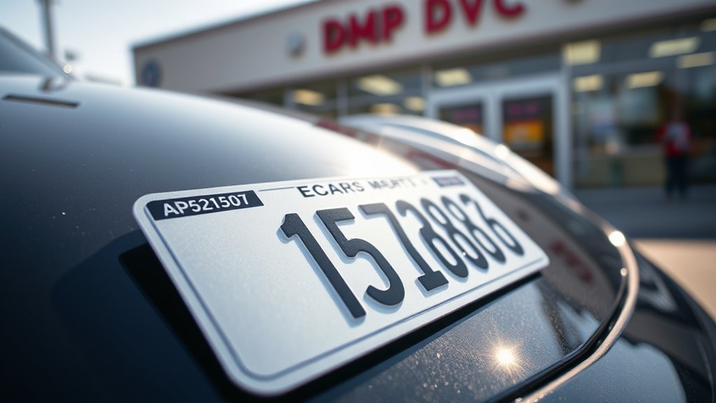 personalised registration plate application