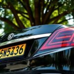 personalised registration plate installation