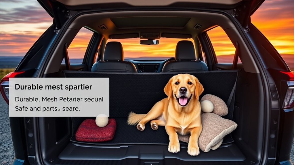 pet safety barriers rav4