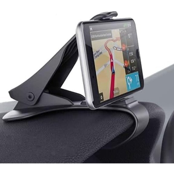 Car Dashboard Phone Holder Mount for 3-6.5 inch Phones
