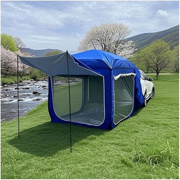 Lightweight Tailgate Tent for Vehicles and Camping