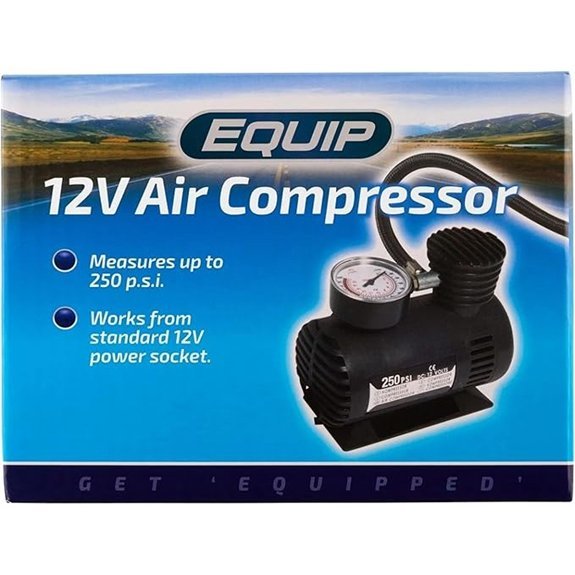 EQUIP EAC004 Car Tyre Air Compressor Inflator