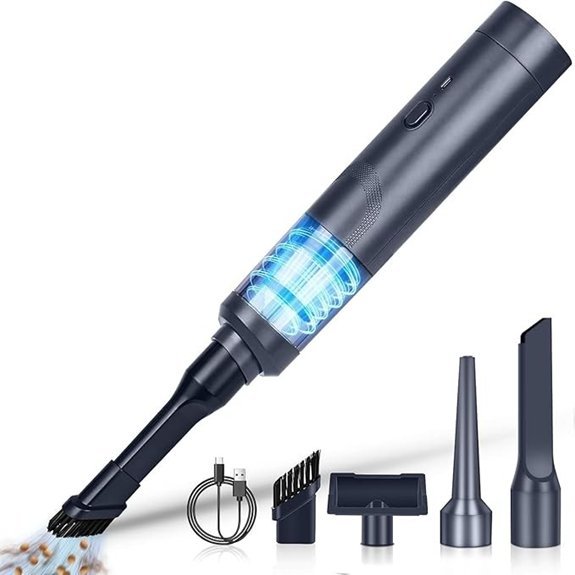 Cordless 4-in-1 Mini Portable Car Vacuum Cleaner