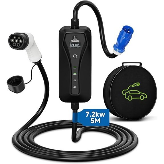 AFYEEV Portable Electric Car Charger (7.2kw Type 2)