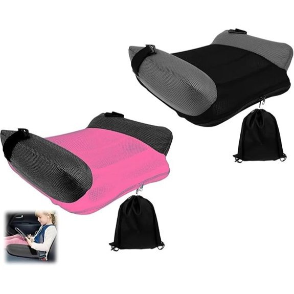 2PCS Portable Folding Inflatable Car Seat