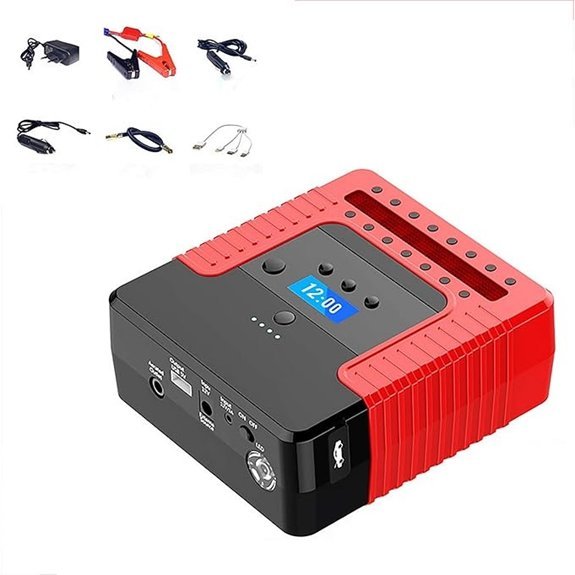 Auto Emergency Car Jump Starter and Air Pump