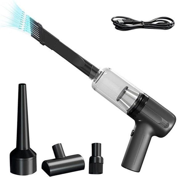 Cordless Car Vacuum Cleaner for Home and Vehicles