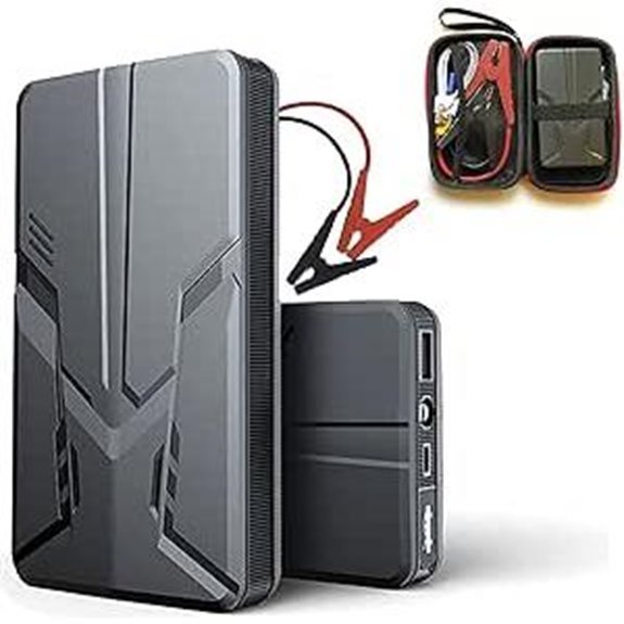 7HAHA3 30000mAh Car Jump Starter with LED Light