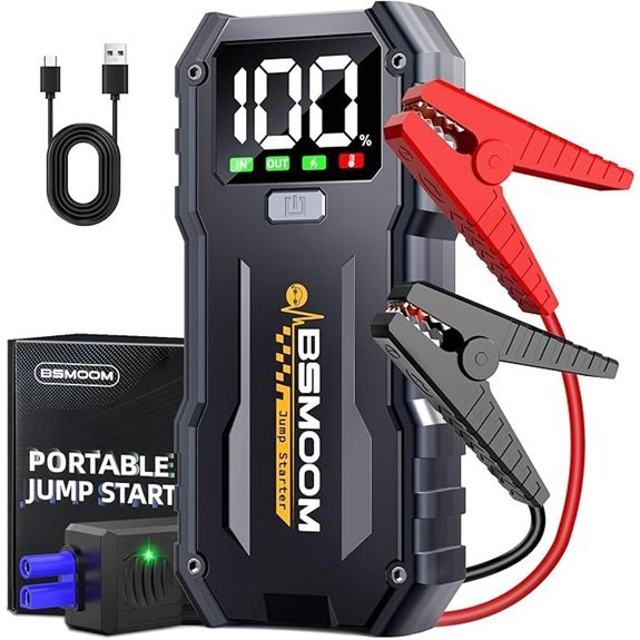 5000A Portable Car Jump Starter Battery Pack