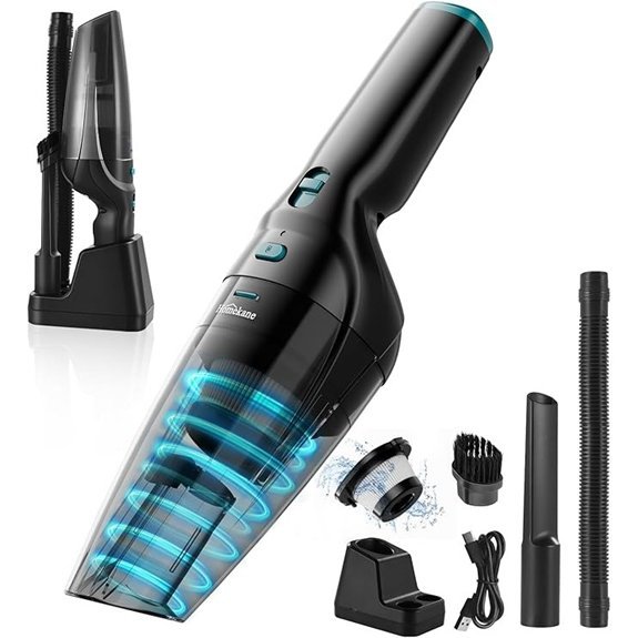 Cordless Handheld Vacuum Cleaner with Powerful Suction