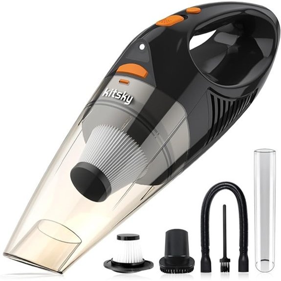 Handheld Cordless Vacuum Cleaner with Powerful Suction