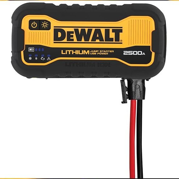 DEWALT 2500 Peak Amp Portable Lithium Jump Starter