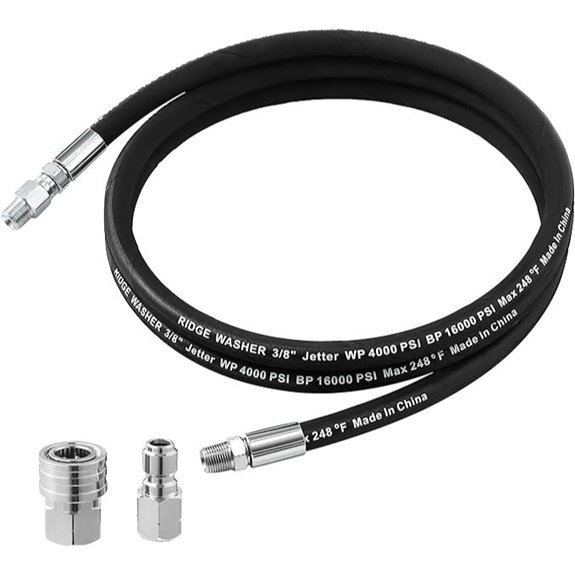 RIDGE WASHER Pressure Washer Whip Hose (8 FT)