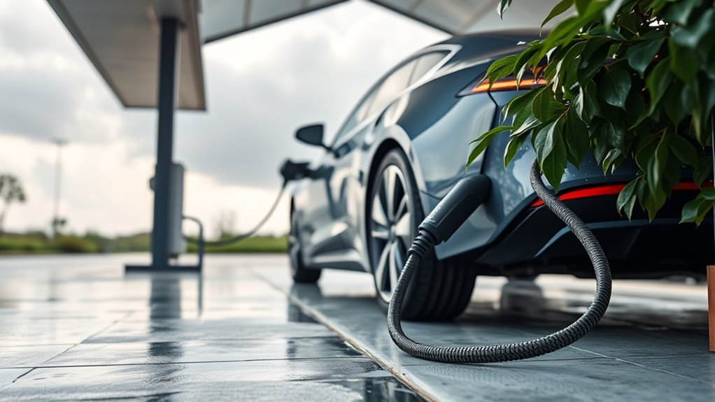 protect ev cable outdoors