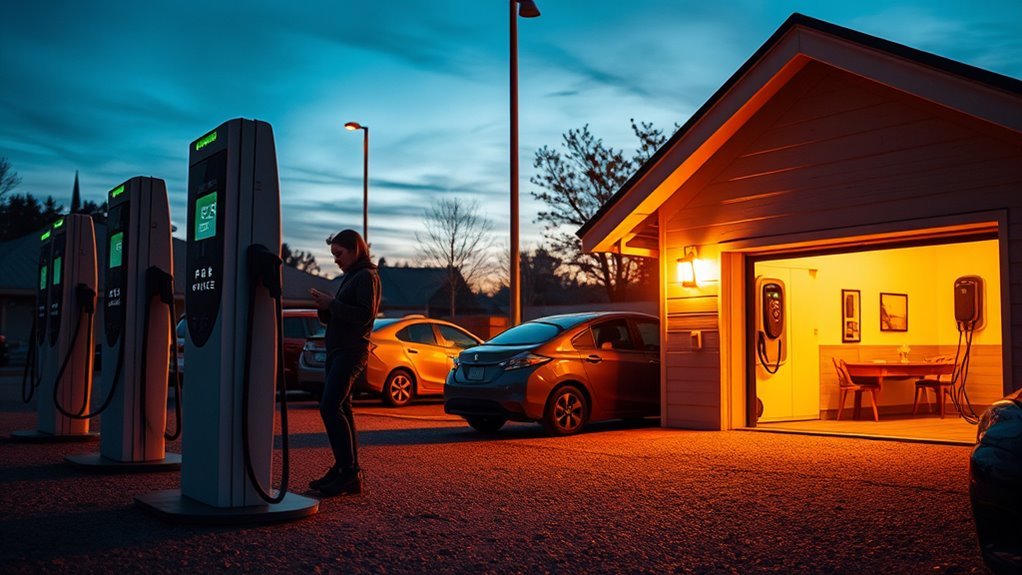 public vs home charging costs