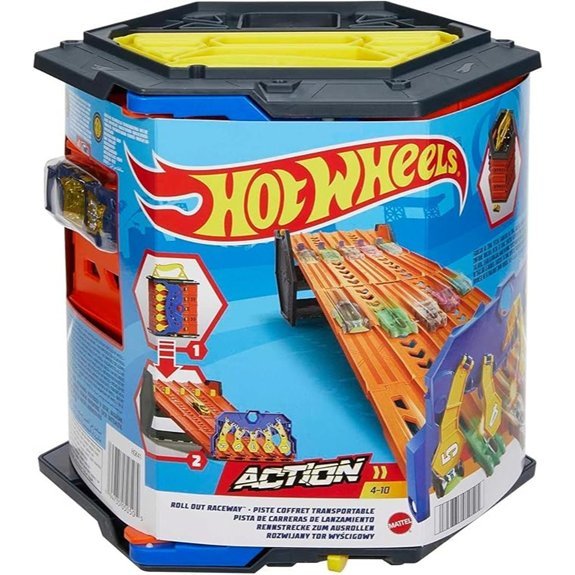 Hot Wheels Track Builder Action Raceway Set with Car