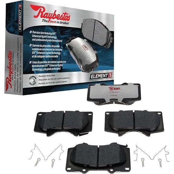 Raybestos Element3 Front Brake Pad Set (EHT799H)
