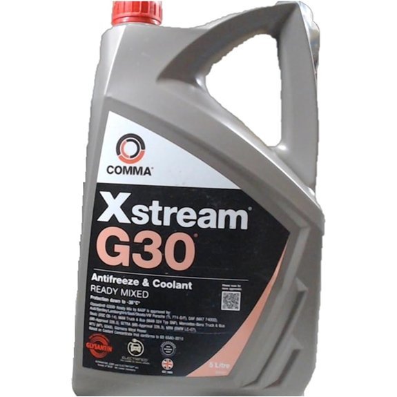 Comma XSM5L Xstream G30 Antifreeze and Coolant Ready Mixed 5 Liter Grey