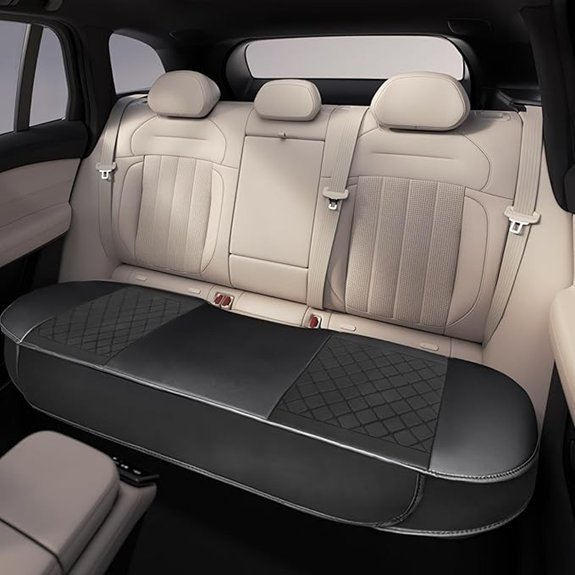 PU Leather Car Seat Cover for Rear Bench
