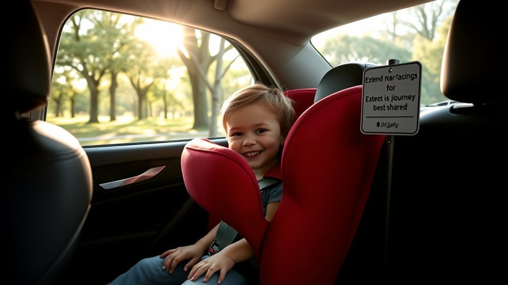 rear facing seats reduce injuries