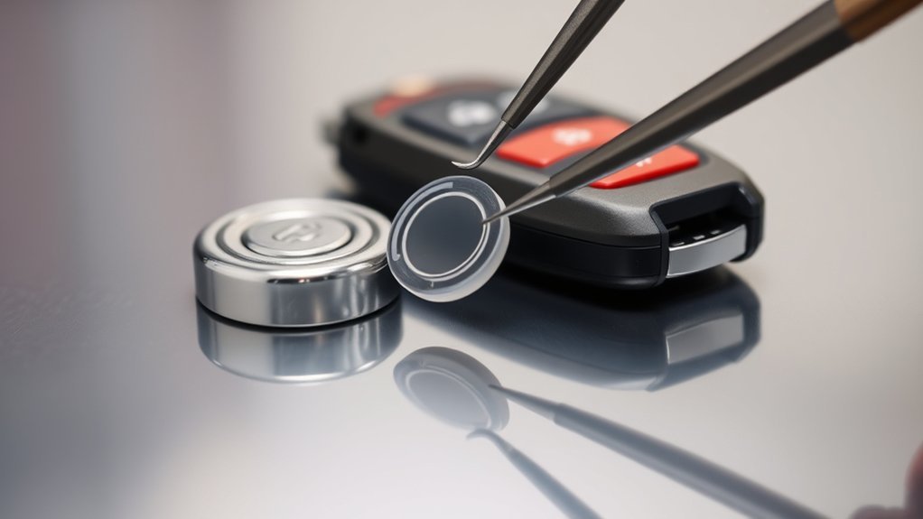 reassemble key fob securely