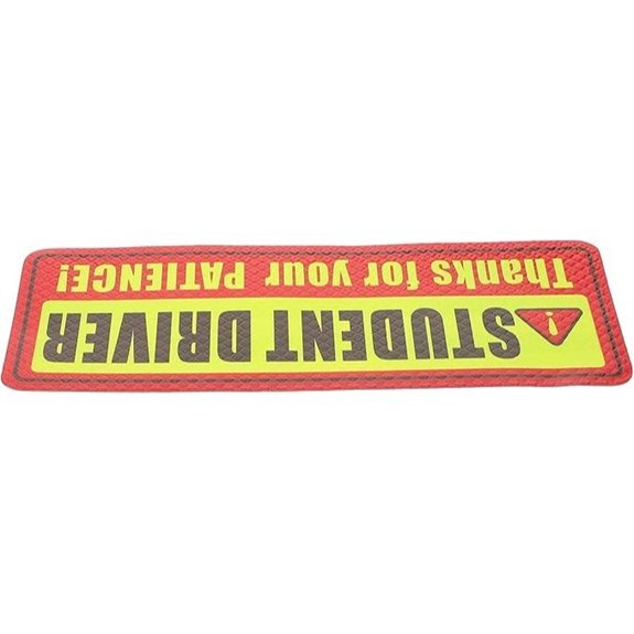 Ciieeo Reflective Student Driver Car Magnet