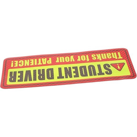 Cabilock Student Driver Reflective Magnet Sticker