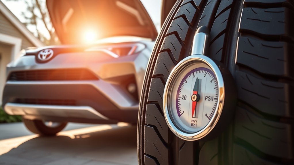 regular tire pressure checks